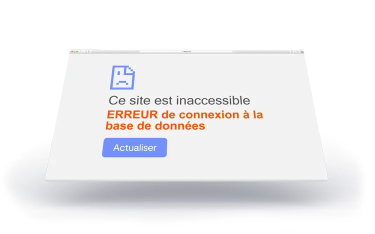 Erreurs De Connexion A La Bd Screen
