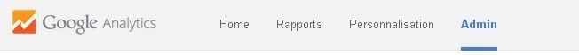 google analytics admin