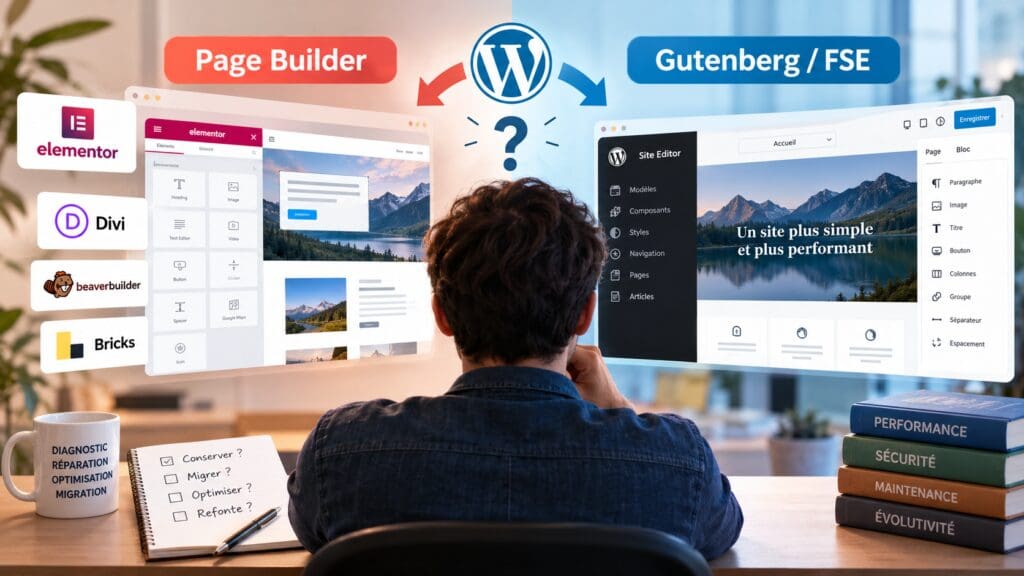 Gutenberg ou Page Builder : que faire avec votre site WordPress ?